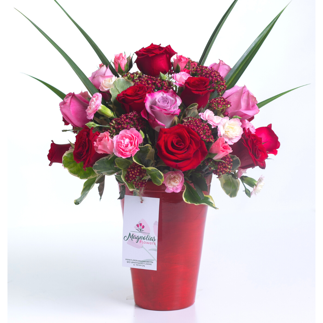 ROSAS EN BASE DE CERAMICA - FA13