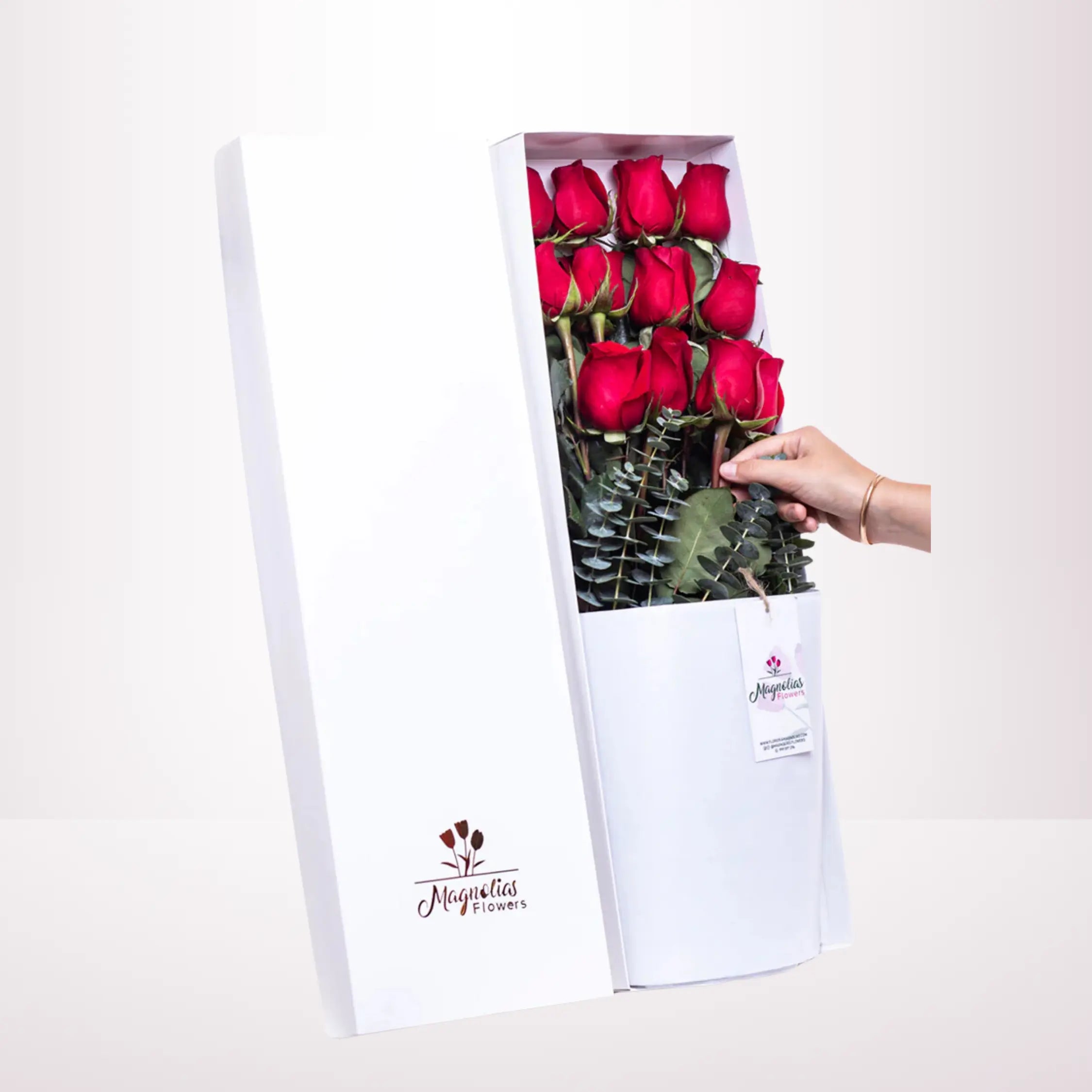 CAJA DE 12 ROSAS - CJ12
