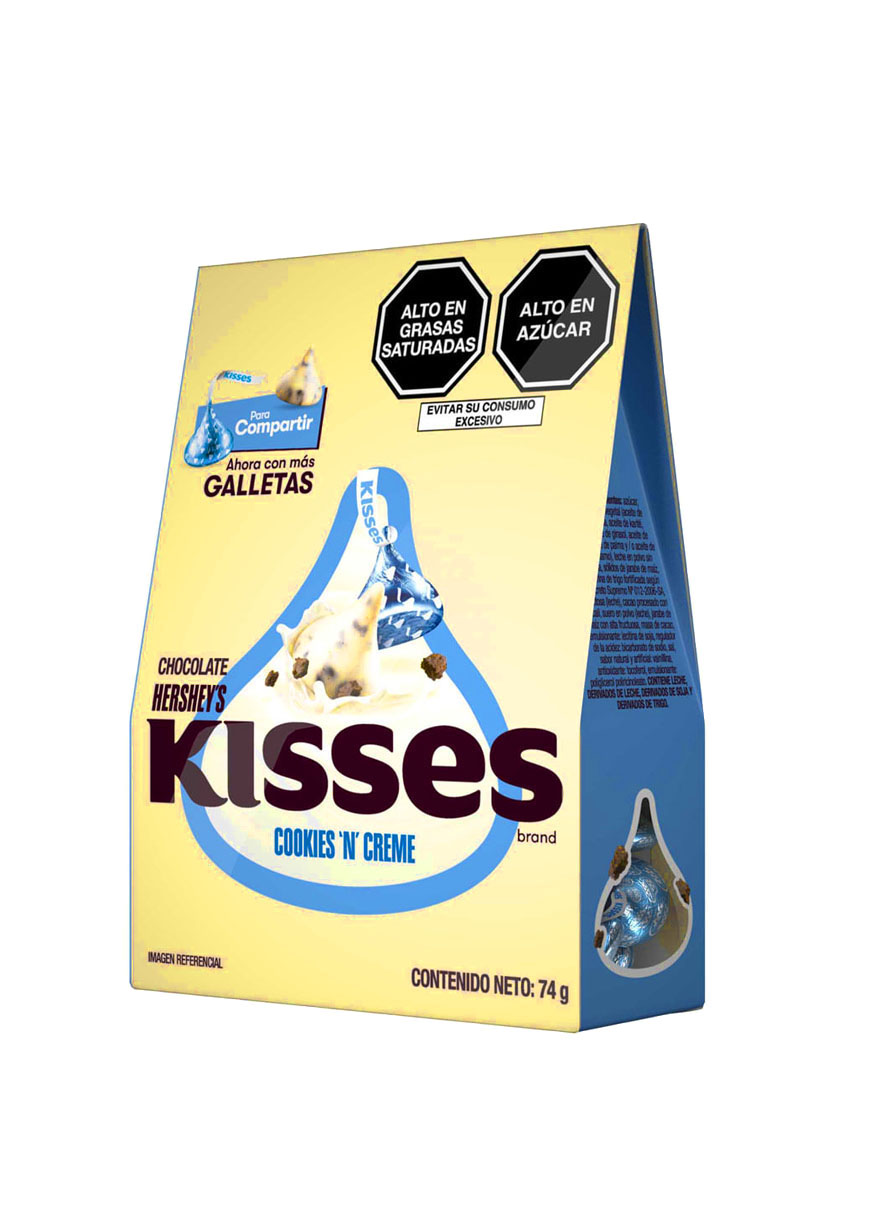 CH10 Chocolate Kisses Hersheys 74g